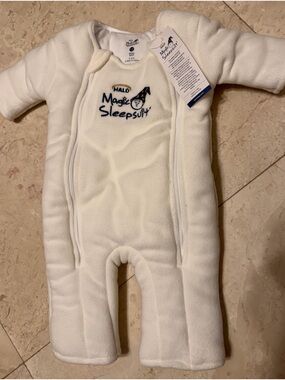 Baby Magic Sleepsuit Cream Fleece Sleep Sack